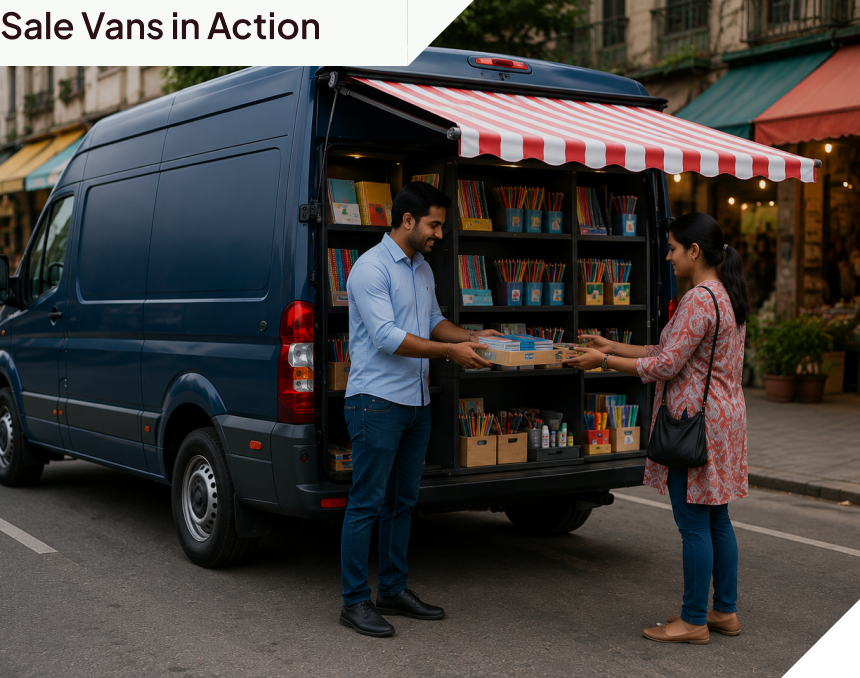 Sale Vans in Action